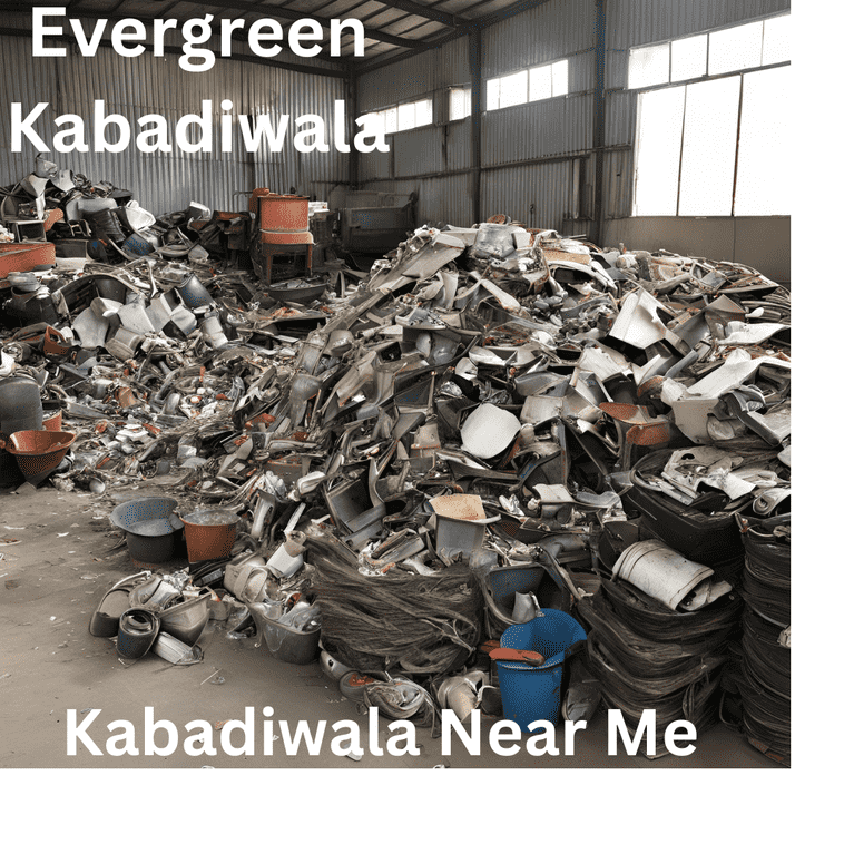 Kabadiwala near me service by Evergreen Scrap Dealer for scrap pickup and recycling