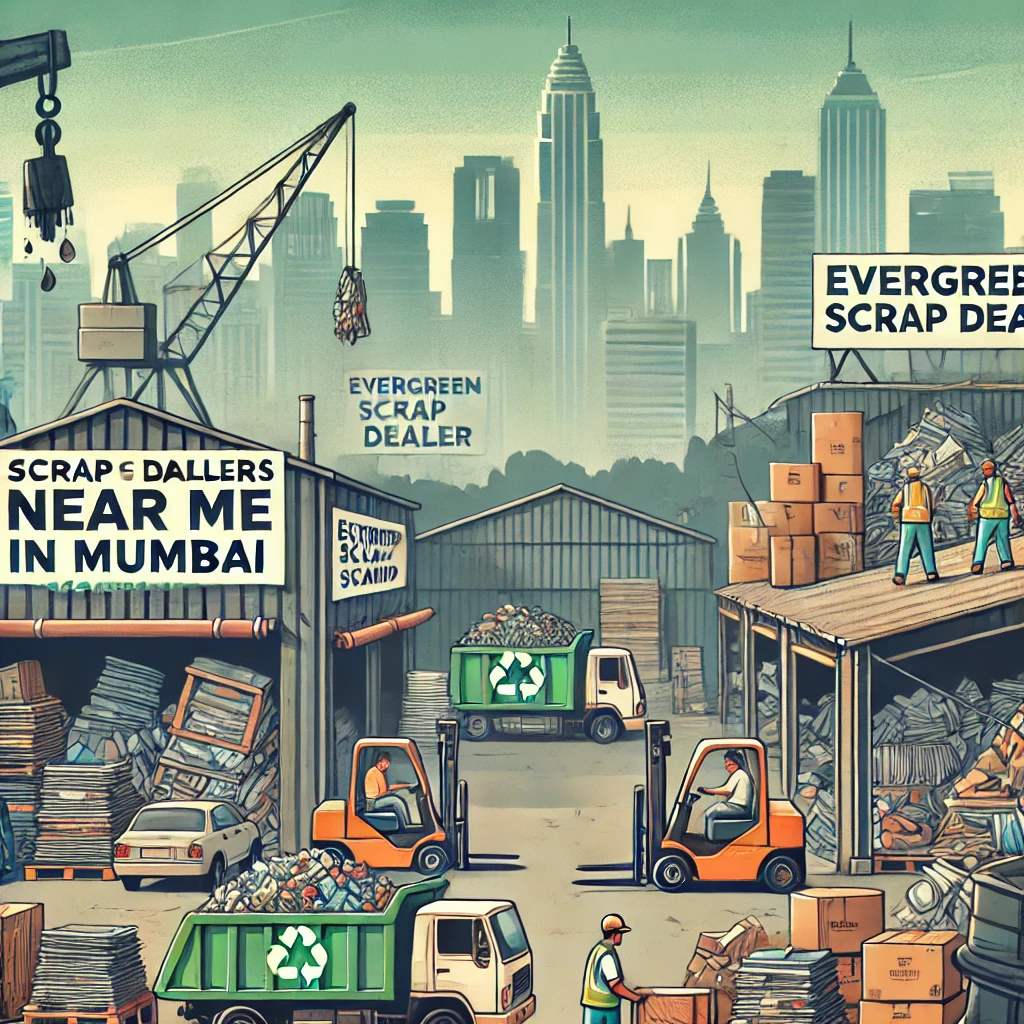 Kabadiwala near me service by Evergreen Scrap Dealer for scrap pickup and recycling